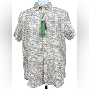 Report Collection Men’s‎ M Navy Cotton Short Sleeve Shirt NWT Sustainable Fibers